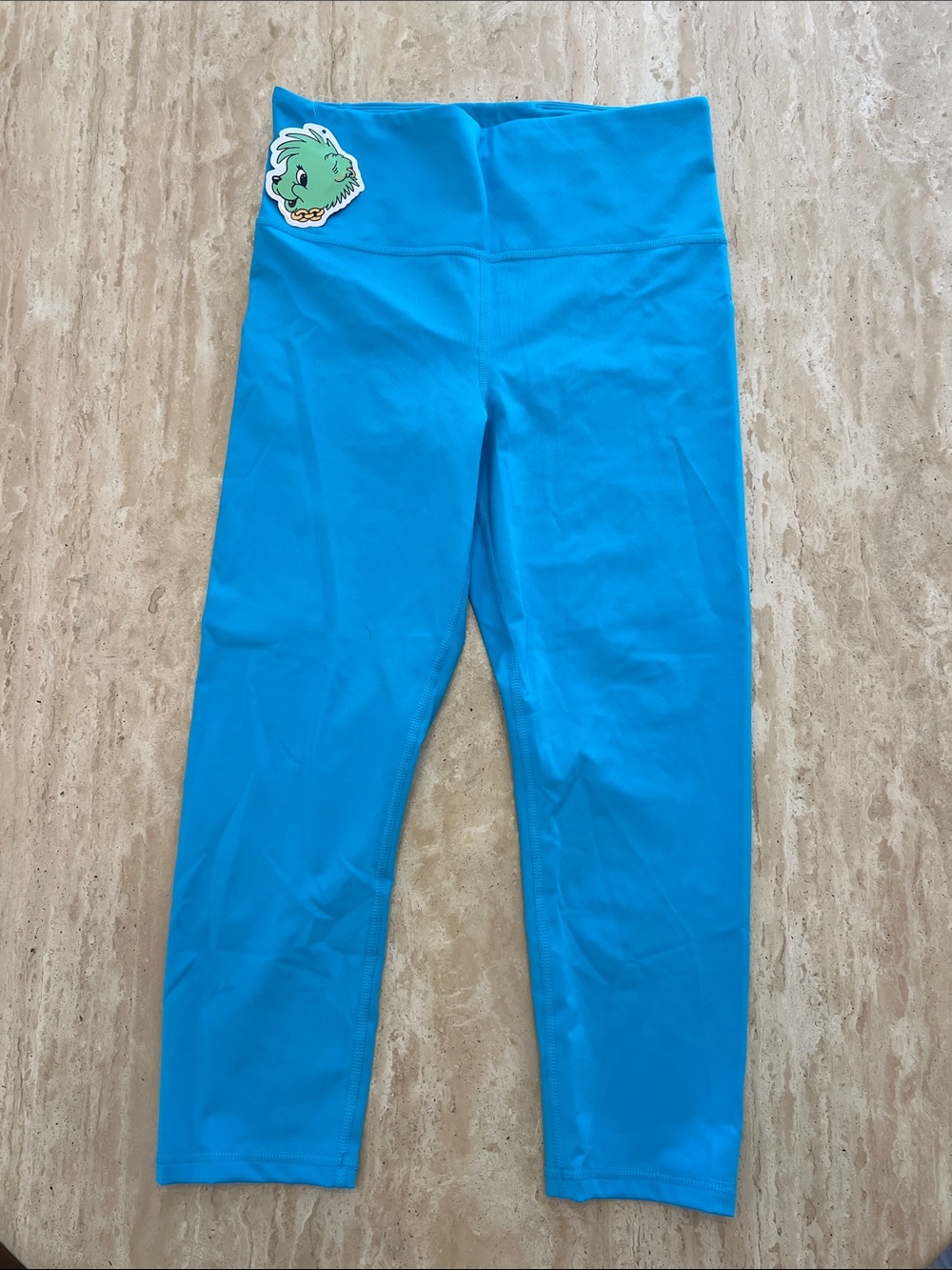 Jolyn Clothing Bright Turquoise Kids Leggings
